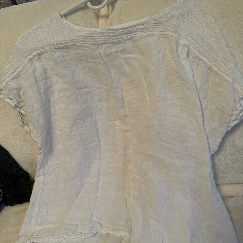 Italian made White tee shirt 2x
